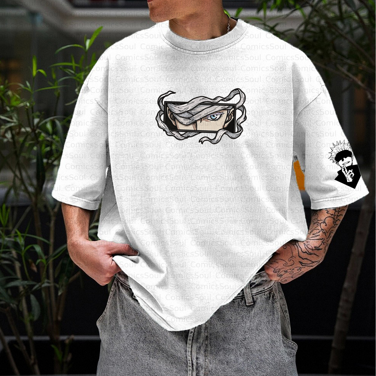 Unisex Anime Inspired Vintage T-Shirt