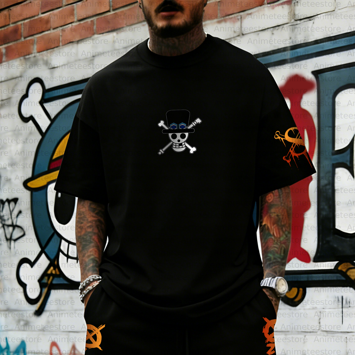 Unisex Anime Inspired Vintage T-Shirt