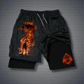 Unisex Casual Anime Style Shorts