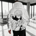 Unisex Anime Inspired Vintage Plush Hoodie