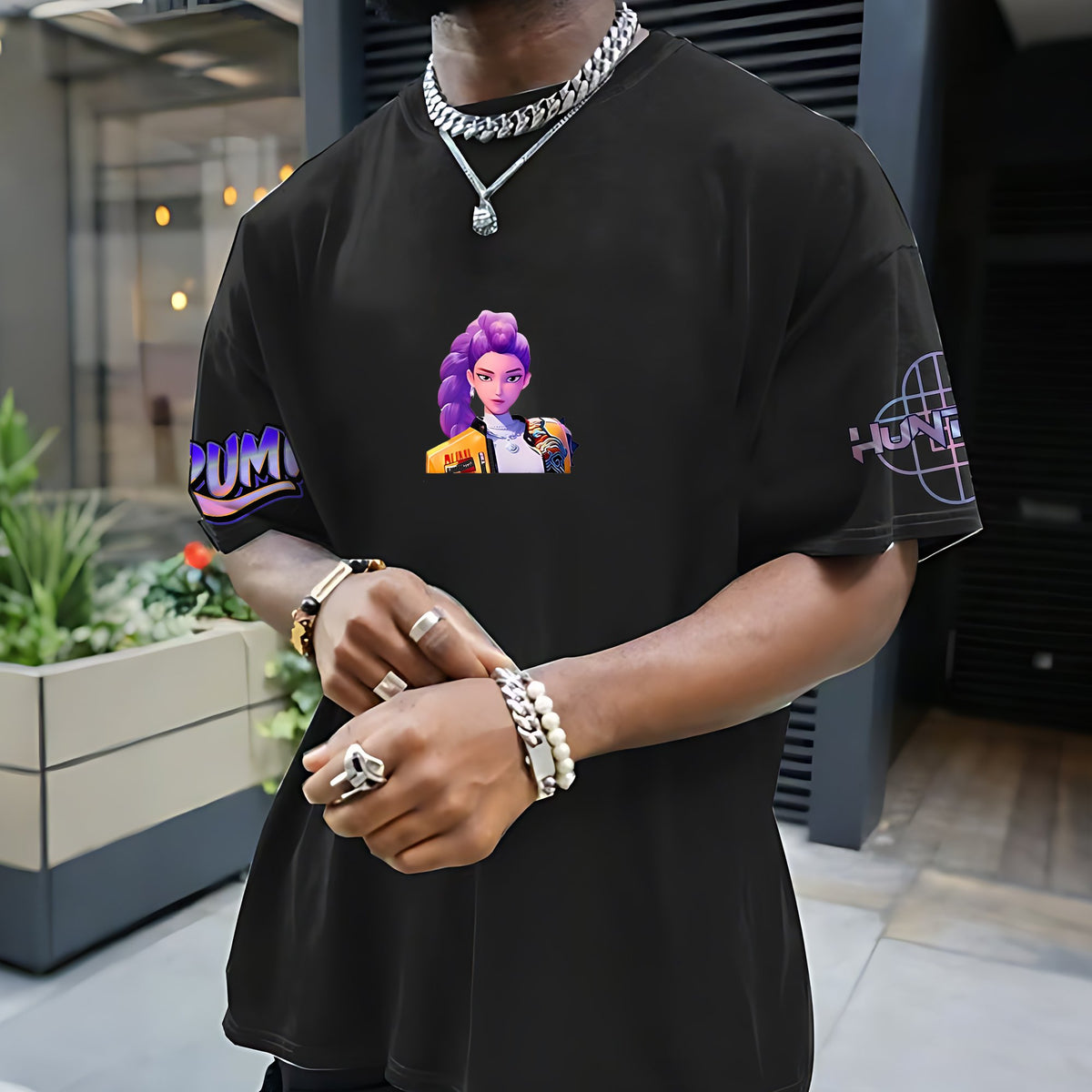 Unisex Anime Inspired Vintage T-Shirt