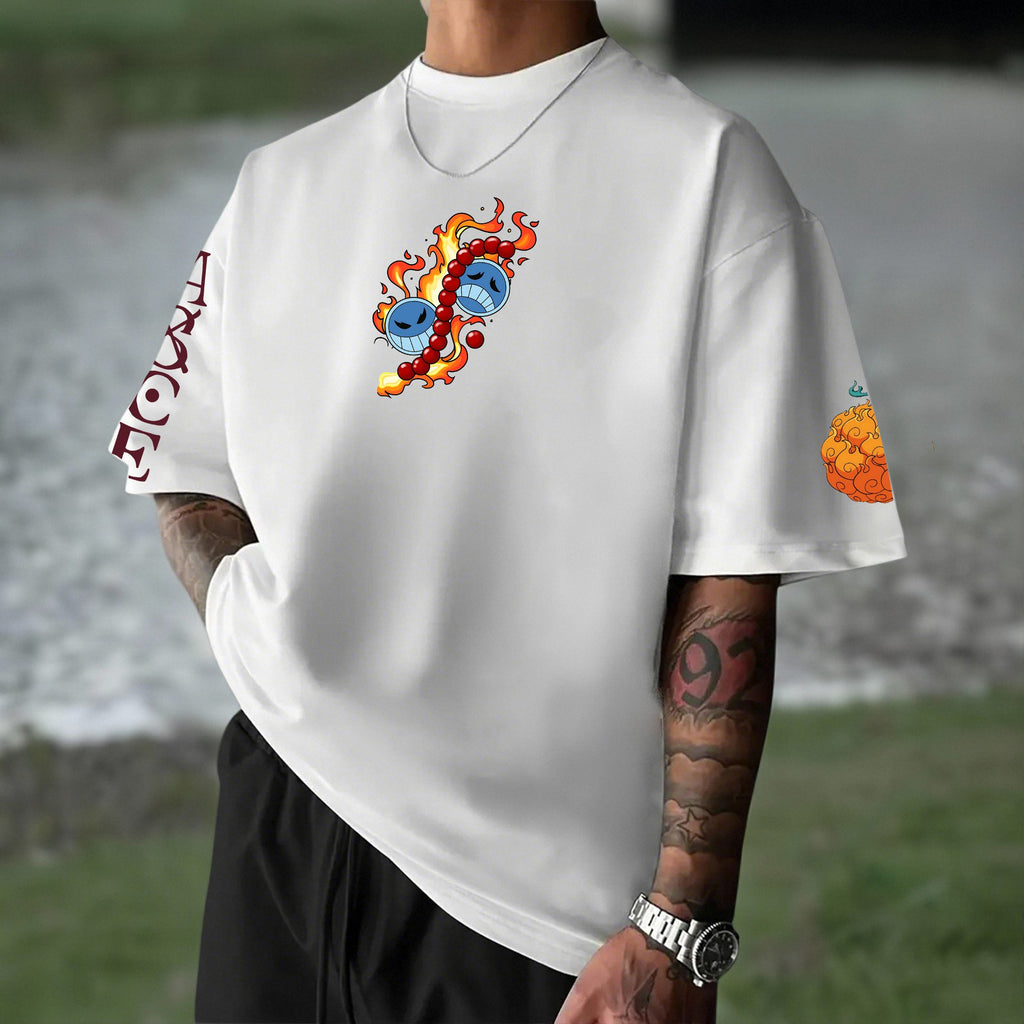OP-Unisex Anime Inspired Vintage T-Shirt